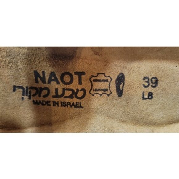 NAOT Juliette Women's Size EU 39 Beige/Beige Leather Strappy Sandals - Picture 12 of 12